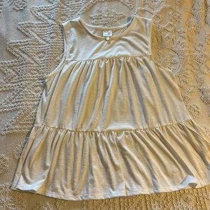 Women’s Babydoll Tiered Tank Top